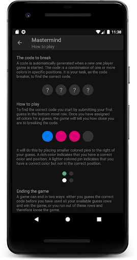 Mastermind - the educational code breaking puzzle screenshots 4
