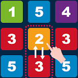 Swap n Merge Numbers: Match 3 Block Puzzle icon