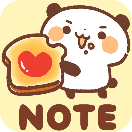 Sticky Note Panda Bread logo
