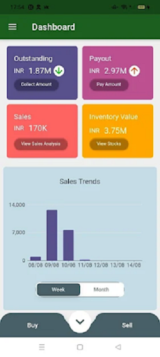Android application Agrica Retailer India screenshort