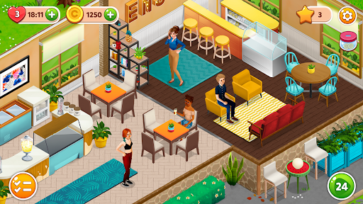 Mansion Cafe: Match 3 & Design - Puzzle - games