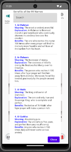 Android application 100-1=99 screenshort