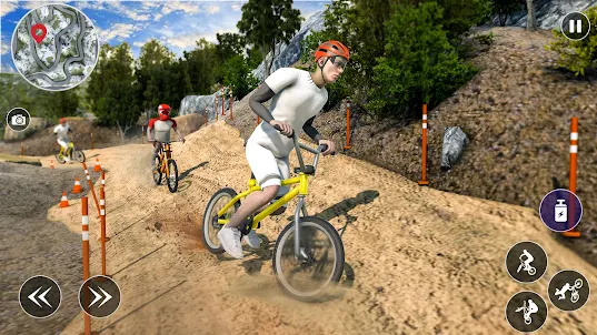 เกมแข่งรถ Offroad BMX Cycle