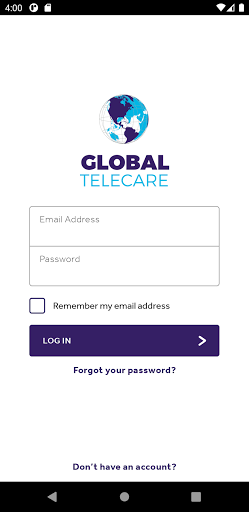 Global Telecare Screen 2