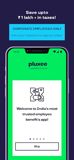 Pluxee India: prev Sodexo-Zeta Screenshot 2 - AppWisp.com
