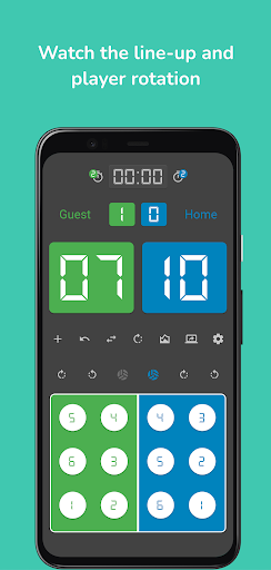 Volleyball scoreboard Screen 2