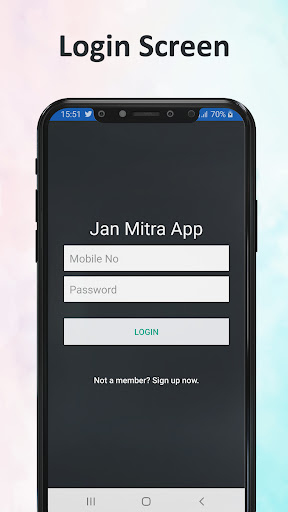 Android application Jan Mitra App screenshort