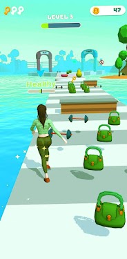 #4. Girl Runner Challenge 3D (Android) By: NaosPan