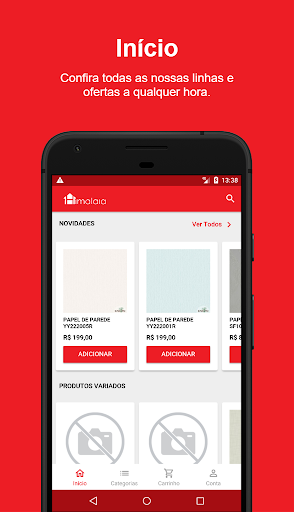 Android application Himalaia Decorações screenshort