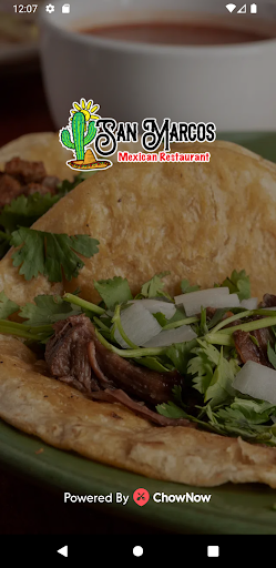 Android application San Marcos Mexican Restaurant screenshort