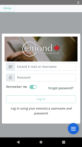 Android application Emond Reader screenshort