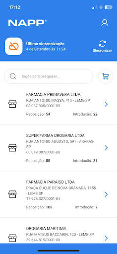 Android application App Tatico screenshort