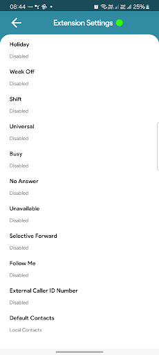 Android application TELEO screenshort