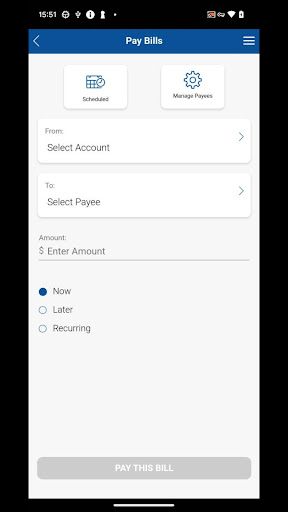 Lafleche Credit Union App Screen 3