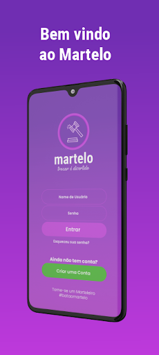 Android application Martelo screenshort