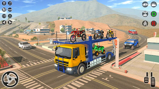 Car Carrier Truck Cargo Sim 3d 1.5 APK screenshots 5