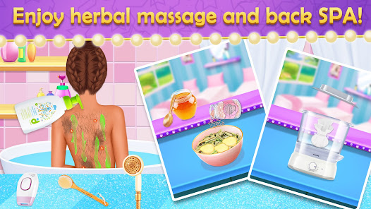Screenshot 23 Beauty Makeover Salon Game android
