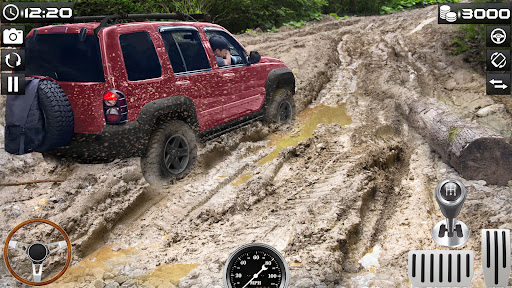 Android application Offroad 4X4 Jeep Simulator 4x4 screenshort