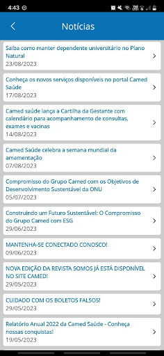 Camed Saúde App Screenshot 4 - AppWisp.com