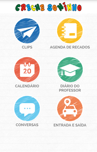 Android application Creche Soninho screenshort