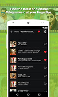 screenshot of Telugu Songs తెలుగు పాటలు MP3 Patalu Music App