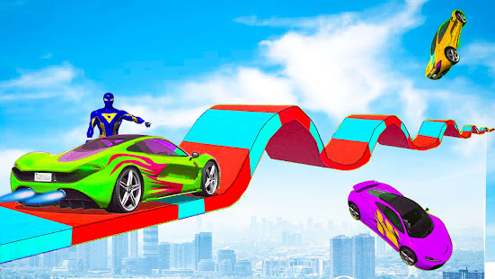 Super Car Stunts - Car Games Crazy Ramp Car Stunt 2.5 Screenshots 6