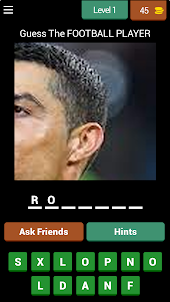 FOOTBALL PLAYER - QUIZ GAME