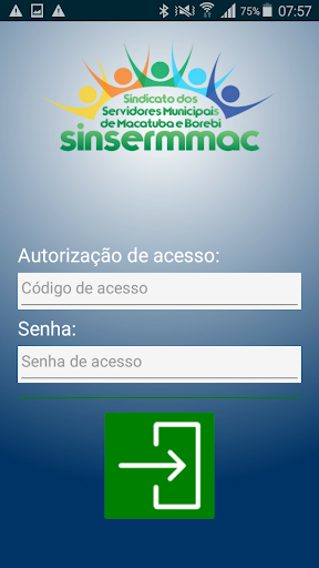 Android application Sinsermmac - Convênio screenshort