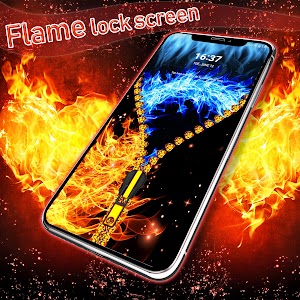 Flame lock screen Unknown