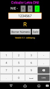 Screenshot 5 Letra DNI - NIE android