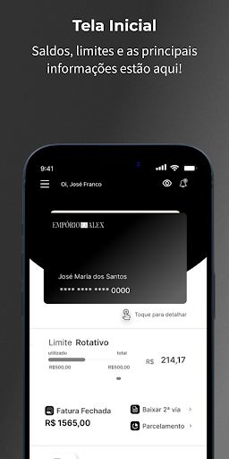 Android application Cartão Empório Alex screenshort