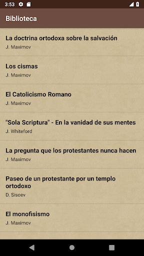 Vista previa de la aplicación