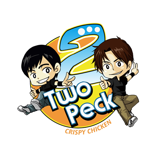 Two Peck Crispy Chicken logo