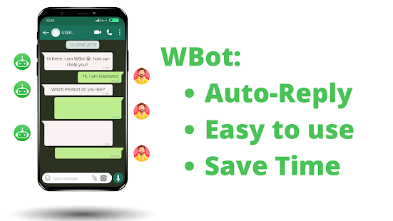 WBot - Auto Reply, ChatBot 1.0 APK screenshots 3