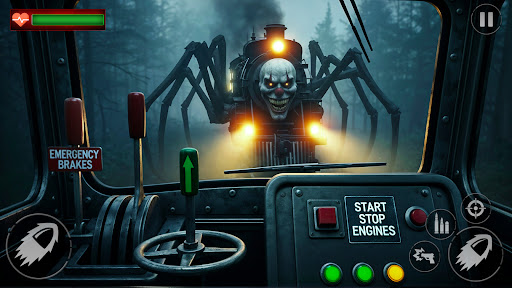 Monster Spider Train Chuchu screenshot 1