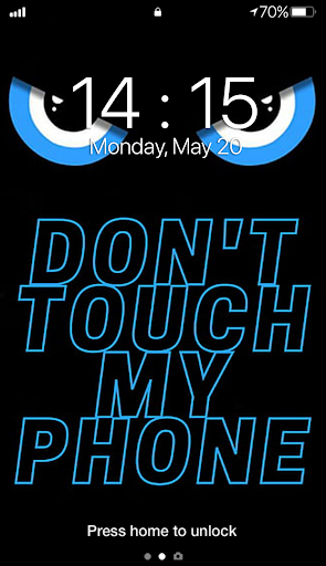 Screenshot of Don't Touch My Phone