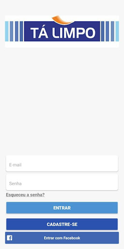 Android application Ta Limpo Lavanderia screenshort