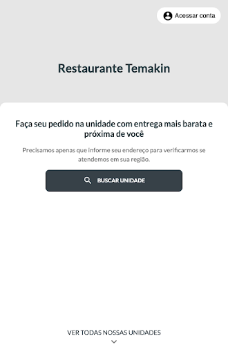 Android application Restaurante Temakin screenshort