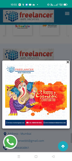 Freelancer Web Services Screen 3