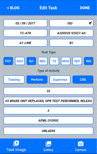 XperienceLog - Engineers Screen 2