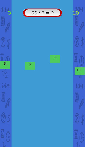 Android application MathWarriors screenshort