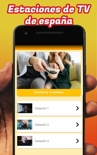Android application TV España screenshort