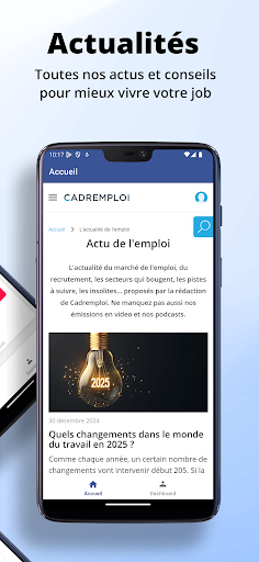 Cadremploi : Offres d'emploi Screenshot 3 - AppWisp.com
