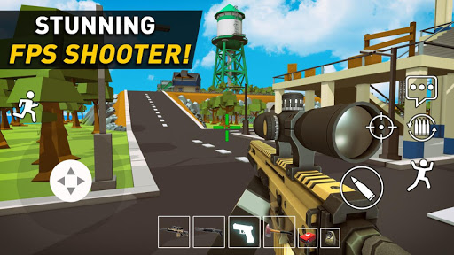 Pixel Danger Zone: Battle Royale 1.0.4 screenshots apk mod hack proof 1