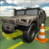 Humvee Car Simulation Parking icon