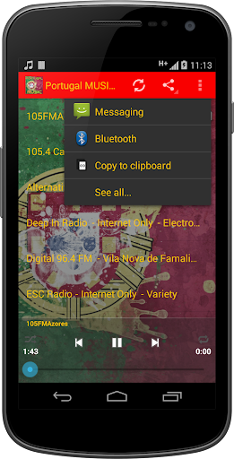 Portugal MUSIC Radio Screen 3