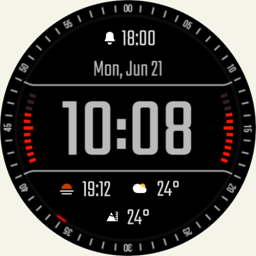DADAM45 Digital Watch Face Download on Windows