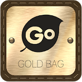 Gold Bag Go Keyboard icon