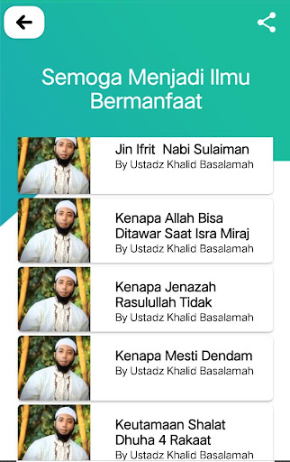 Ceramah Ustadz Khalid Basalama