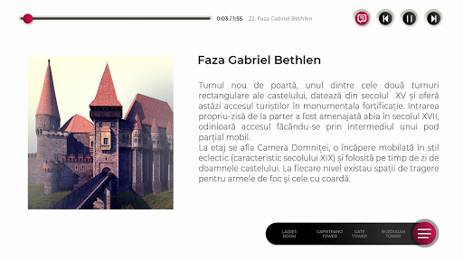 Corvin Castle - Official Guide Screen 3